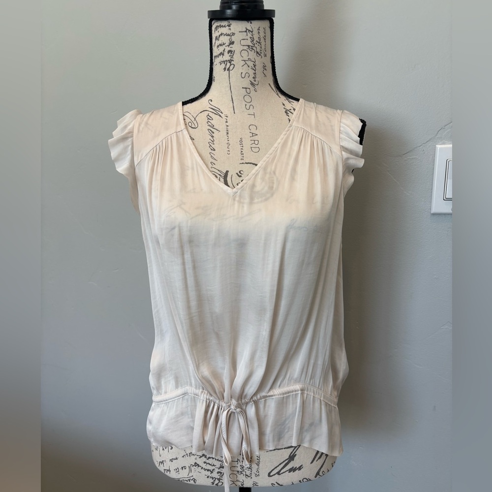 Banana Republic Ivory Top